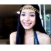 hippie make up - figlia fiori carnevale