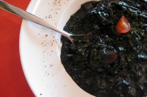 risotto nero seppia - ricetta san valentino