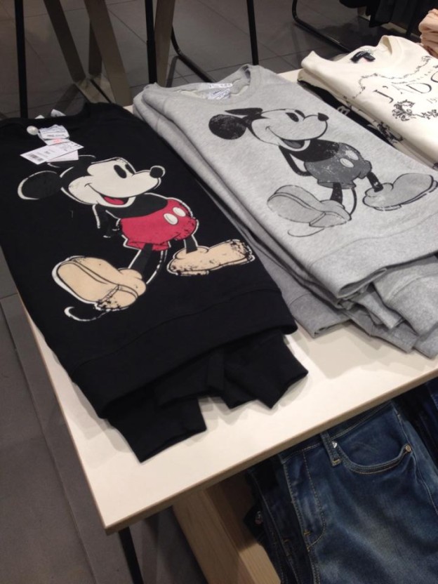 Mickey Mouse felpa