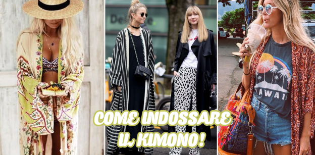 come indossare il kimono